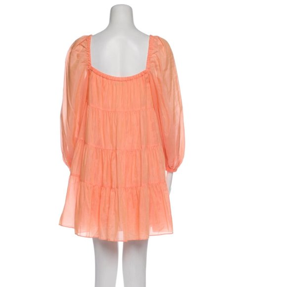 ALICE + OLIVIA Rowen Square Neck Mini Dress US Medium - Picture 11 of 12